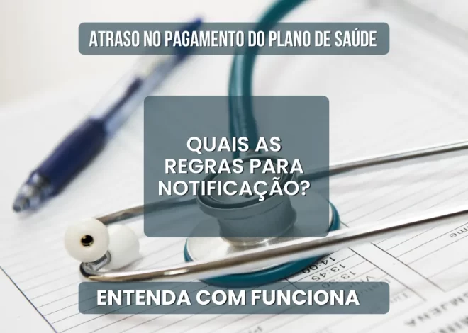 Quais as Regras para Notificação de Atraso no Pagamento do Plano de Saúde?