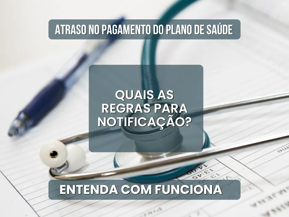 Quais as Regras para Notificação de Atraso no Pagamento do Plano de Saúde?
